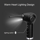 WD-1819 High Power USB Portable Computer Keyboard Duster, Battery Capacity: 6000mAh (Black)