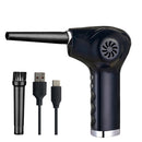 WD-1819 High Power USB Portable Computer Keyboard Duster, Battery Capacity: 10000mAh (Black)