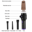 Keyboard Cleaning Fan Dust Removal Wireless Blower(Black)