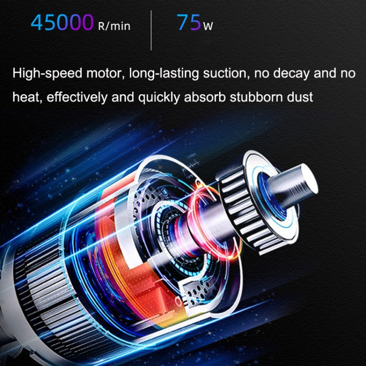 Keyboard Cleaning Fan Dust Removal Wireless Blower(Black)