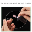 5 PCS Acrylic Makeups Manicure Transparent Palette With Color Stick, Specification: Round Plate+Stick