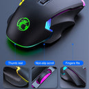 IMICE T70 8-Button 7200DPI RGB Lighting Programmable Wired Gaming Mouse, Cable Length: 1.8m(Black)