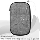 2 PCS OMOUBOI Outdoor Travel Storage Bag Multi-Function Passport Package(Olive)