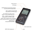 HanRongDa Mini Aviation Band Radio Can Set Automatic Shutdown FM, AM, AIR Radio(Black)