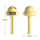 Stroller Portable Multi-Function Silent Octopus Bladeless Fan(Yellow)