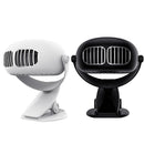 Portable Quiet USB Leafless Clip Fan(White)