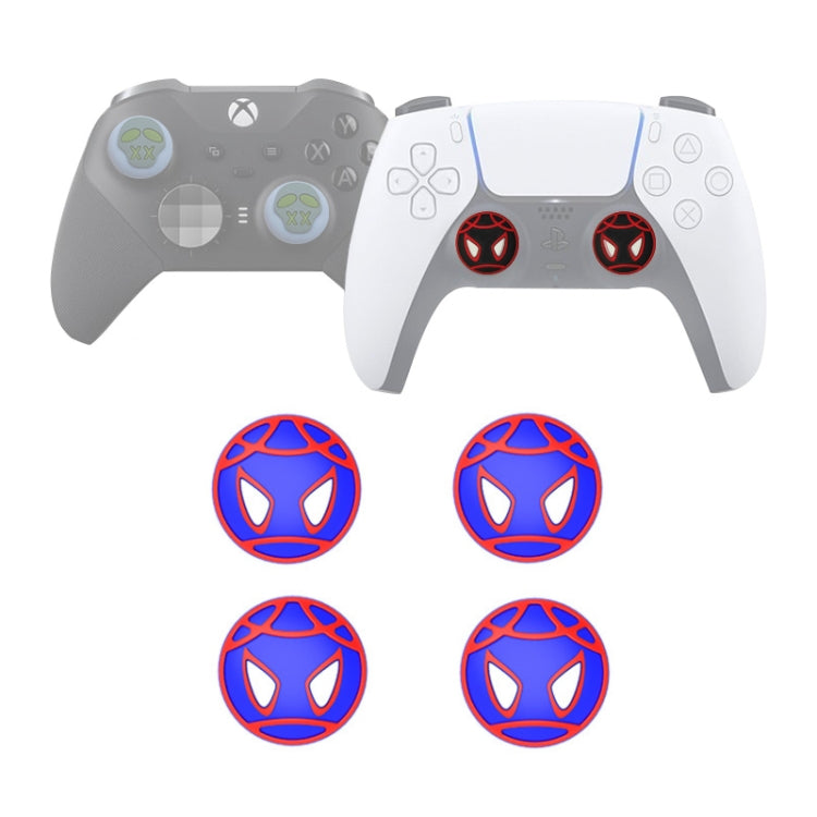 2 Sets ToyiLuya Rocker Protection Cap Left and Right Handle Silicone Caps for PS4/PS5(Set 5)