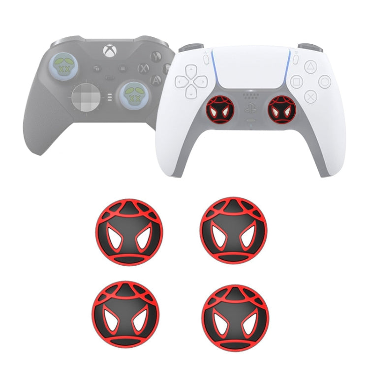 2 Sets ToyiLuya Rocker Protection Cap Left and Right Handle Silicone Caps for PS4/PS5(Set 7)