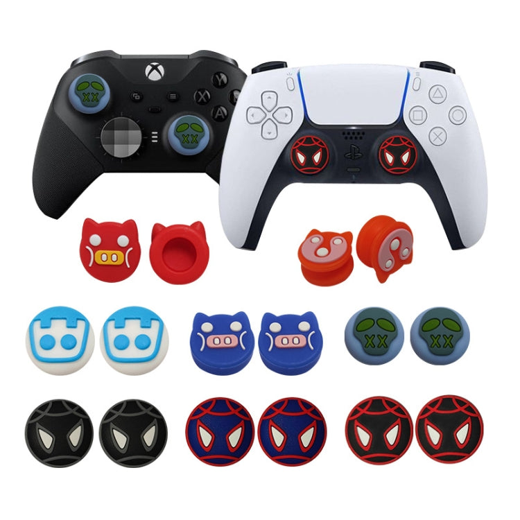 2 Sets ToyiLuya Rocker Protection Cap Left and Right Handle Silicone Caps for PS4/PS5(Set 4)