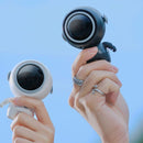 MF040 Mini Portable Leafless USB Hanging Neck Handheld Spaceman Fan(Black)