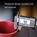 6 PCS Bar Thickening Anti-skid Dice Cup, Style: Little Waist(Silver)