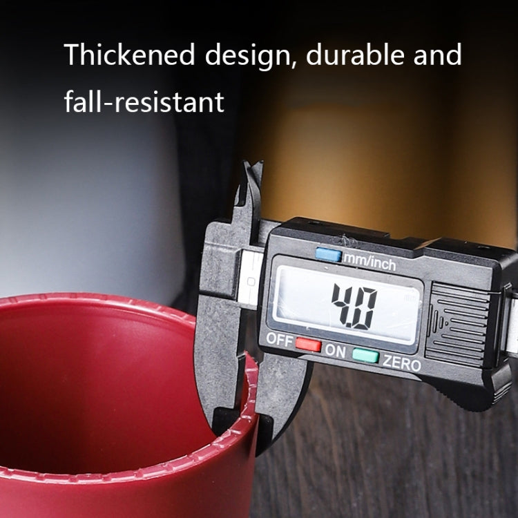6 PCS Bar Thickening Anti-skid Dice Cup, Style: Little Waist(Silver)