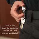 3 PCS High Resilience Telescopic Steel Wire Anti-lost Anti-theft Key Ring(Skeleton)