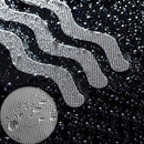 48 PCS Wavy Shaped Safety Bathtub Non-Slip Sticker, Specification: 1.3 x 18cm(Grey)