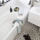 48 PCS Wavy Shaped Safety Bathtub Non-Slip Sticker, Specification: 1.3 x 18cm(Pink)