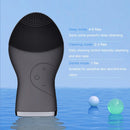 Electric Silicone Pore Deep Cleansing Vibrating Cleanser(Military Green)