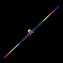 5 PCS 60cm Colorful Laser Car Stickers Body Scratches Cover Car Stickers(Skeleton 9137D)