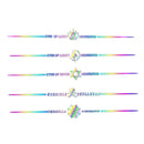 5 PCS 60cm Colorful Laser Car Stickers Body Scratches Cover Car Stickers(Skeleton 9137D)