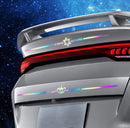5 PCS 60cm Colorful Laser Car Stickers Body Scratches Cover Car Stickers(Sixth Star 9137E)