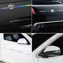 5 PCS 60cm Colorful Laser Car Stickers Body Scratches Cover Car Stickers(Skeleton 9137D)
