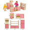 Pretend Play Mini Simulation Children Small Furniture Doll House Toy(Kitchen)