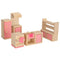 Pretend Play Mini Simulation Children Small Furniture Doll House Toy(Kitchen)