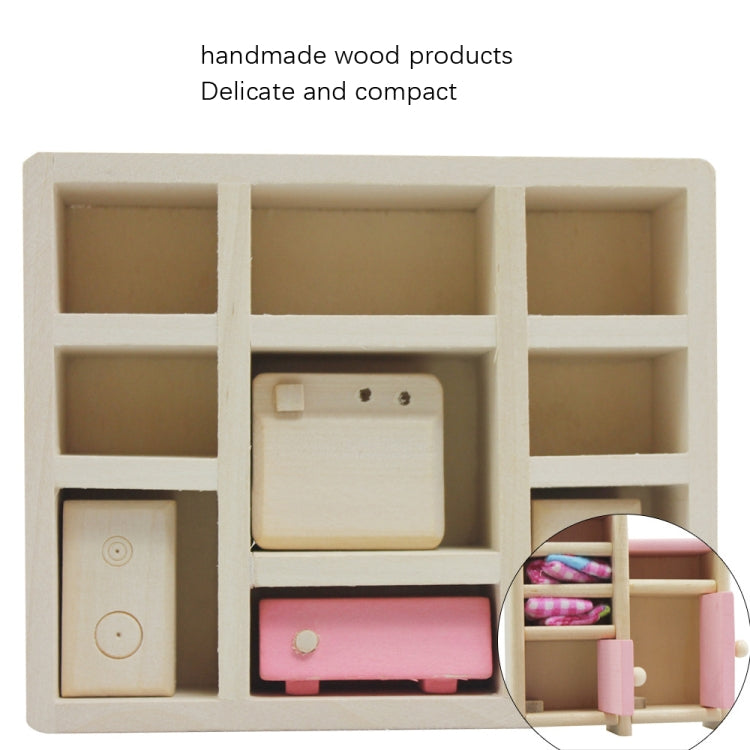 Pretend Play Mini Simulation Children Small Furniture Doll House Toy(Kitchen)