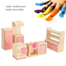 Pretend Play Mini Simulation Children Small Furniture Doll House Toy(Living Room)
