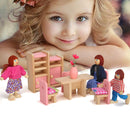 Pretend Play Mini Simulation Children Small Furniture Doll House Toy(Restaurant)
