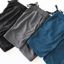 Men Sports Shorts Pants Quick-Drying Marathon Running Three-Point Pants, Size: XXXL(Dark Gray Without Logo)