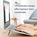 20212 Mini Triangle Cooling Laptop Stand(Tint Color)