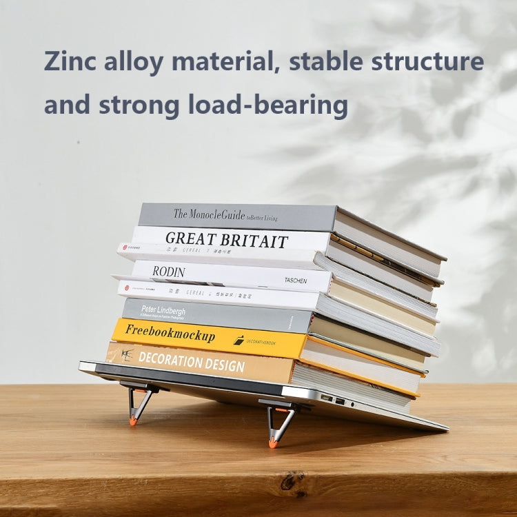 20212 Mini Triangle Cooling Laptop Stand(Tint Color)