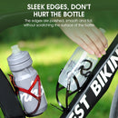 WEST BIKING Bicycle Aluminum Beverage Bottle Holder, Colour: Green Purple Gradient