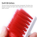 2 PCS 5 In 1 Earbud Cleaning Pen + Keyboard Cleaning Brush + Key Cap Puller(Red Black)