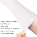Bride Gloves Satin Long Vintage Travel Sunscreen Dress Wedding Gloves(White)