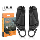 WEST BIKING Bicycle Handlebar Folding Mirror(Black)