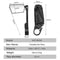 WEST BIKING Bicycle Handlebar Folding Mirror(Black)