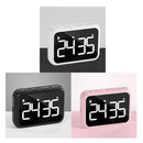 Rechargeable Large Screen LCD Electronic Timing Reminder Alarm Clock Kitchen Baking Timer(Black)