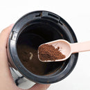 20 PCS Coffee Bean Grinder Spoon Grinder Cleaning Brush With Scale(Black Handle Black Hair)