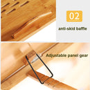 Bauhinia Pattern Folding Computer Desk Bed Dorm Notebook Lap Desk Large Without Fan