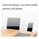 HQ-401 Bed Multifunctional Lazy Desk(Black Wood)