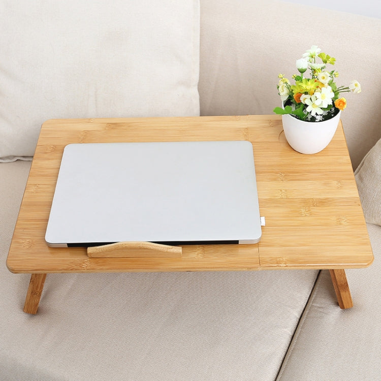 Bed Computer Desk Folding Desk Lifting Writing Desk With Cup Slot ,Size: Large