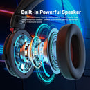 EKSA E910 5.8GHz Ambient Noise Cancelling Retractable Microphone Wireless Gaming Headset(Black)