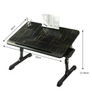 N6 Liftable and Foldable Bed Computer Desk, Style: Drawer Type
