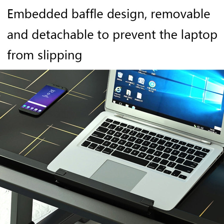 N6 Liftable and Foldable Bed Computer Desk, Style: Drawer+USB