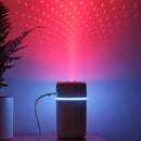 Projection Humidifier USB Small Car Air Humidifier(White)
