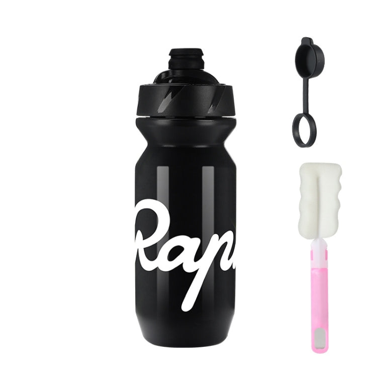 Rapha Bike Leakproof And Dustproof Fitness Cycling Water Bottle, Colour: Black 610ml