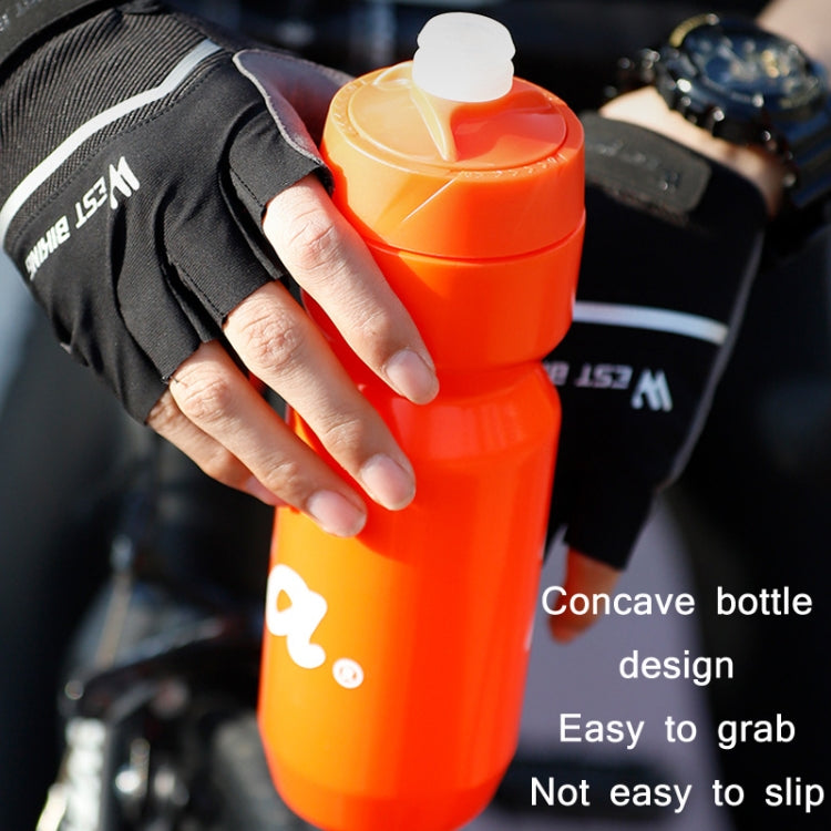 Rapha Bike Leakproof And Dustproof Fitness Cycling Water Bottle, Colour: Black 610ml