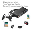 3USB QC3.0 Fast Charge + PD 120W Car Conversion Charger
