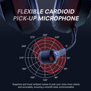 EKSA E3D Lightweight Adjustable Mic Gaming Wired Headset, Cable Length: 2m(White)